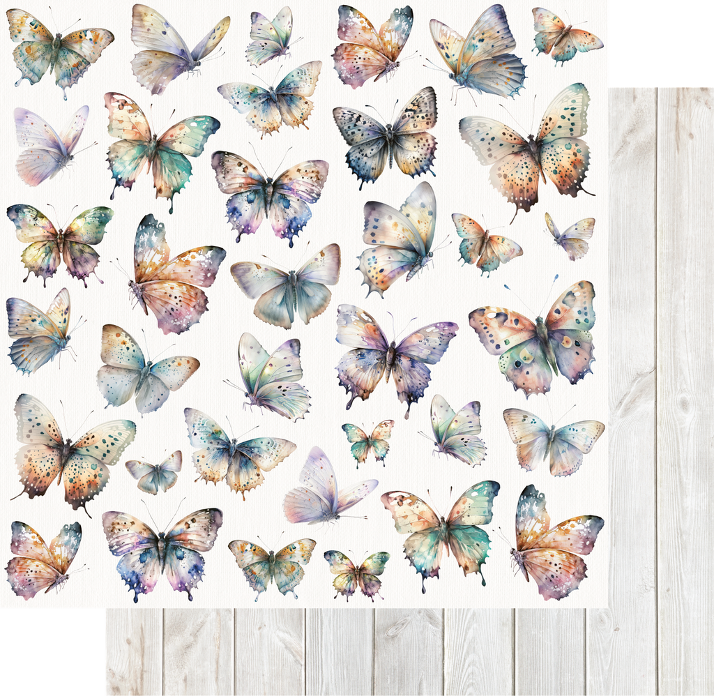 Uniquely Creative - Blossom & Bloom Paper - Wings of Whimsy