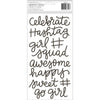 American Crafts - Girl Squad Thickers Stickers 5.5"X11" 30/Pkg