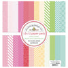 Doodlebug - Berry Sweet Petite Prints Double-Sided Cardstock 12"X12"