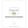 Project Life Photo Pocket Pages 12/Pkg - Design 3 (6"x8")