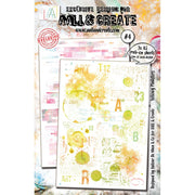 AALL And Create A5 Rub-Ons - Yellowy Pinksters #4