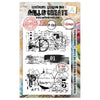 AALL And Create A7 Stamp #1261 - Stained Geometry