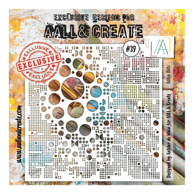 AALL And Create 6x6 Stencil - Lotza Dotz #39