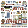 Photo Play - Birthday Bash Element Sticker Sheet 12x12