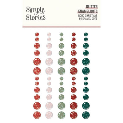 Simple Stories - Boho Christmas Enamel Dots
