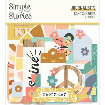 Simple Stories - Boho Sunshine Journal Bits 27/Pkg