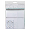 49 and Market - Create-An-Album Waterfall Enclosure Set 4"X6" - White