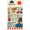 Carta Bella - Mercantile Puffy Stickers