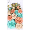 Little Birdie Annis Paper Flowers 21/Pkg - Sun & Rain