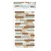 Stamperia - Secret Diary Adhesive Chipboard 6"X12"