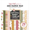 Echo Park - Special Delivery Baby Girl 6x6 Paper Pad 24/Pkg