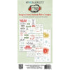 49 and Market - Evergreen Season Rub-On Transfer Set - Sentiments