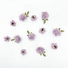 49 & Market Flowers - Florets - Soft Lilac 12/Pkg