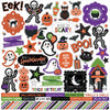 Echo Park - Ghosts & Goblins 12x12 Cardstock Sticker Sheet