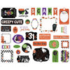 Echo Park - Ghosts & Goblins Ephemera Die Cuts 33/Pkg