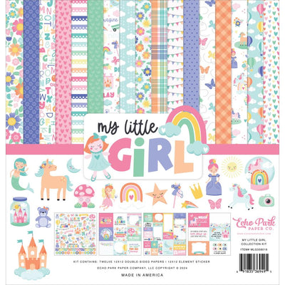 Echo Park - My Little Girl 12x12 Collection Kit