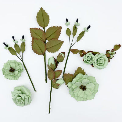 49 & Market Flowers - Nature's Bounty - Pistachio 12/Pkg