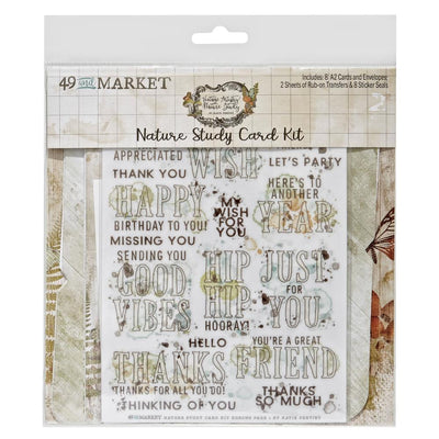 49 and Market - Nature Study Card Kit