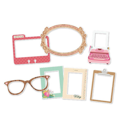 Simple Stories - Noteworthy Chipboard Frames
