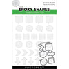 Photo Play - Clear Epoxy Shapes With Die - Squares & Arrows