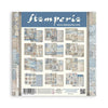 Stamperia - Silent Sea Scrapbooking Pad 12"x12" 10/Pkg