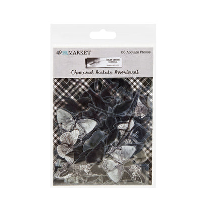49 and Market - Color Swatch Charcoal Acetate Assortment