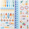 49 and Market - Beach Vibes Puffy Stickers 126/Pkg