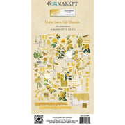 49 and Market - Color Swatch Ochre Laser Cut Outs - Elements