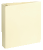 Graphic 45 - Staples Binder Album With Interactive Pages - Ivory
