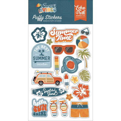 Echo Park - Summer Vibes Puffy Stickers
