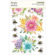 Simple Stories - Simple Vintage Life In Bloom Sticker Book 12/Sheets
