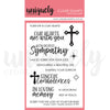 Uniquely Creative - Sympathy Sentiments Stamp Set