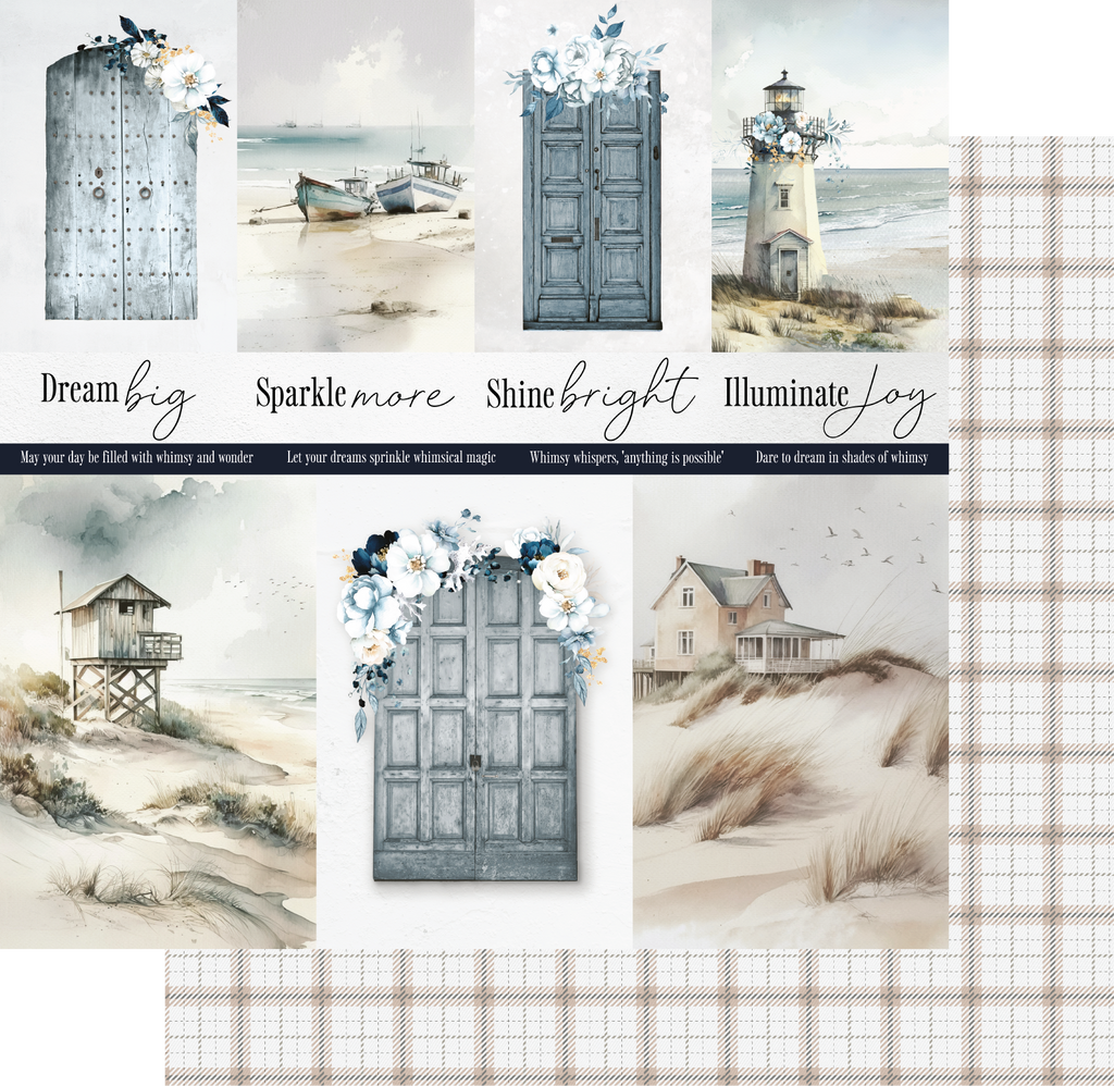 Uniquely Creative - Shades of Whimsy Paper - Whimsical Tides
