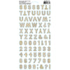 49 And Market Cardstock Stickers - Paper Trail Alphabet
