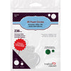 Scrapbook Adhesive -  3D Self-Adhesive Foam Circles - White, Assorted Sizes