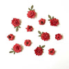 49 & Market Flowers - Florets - Salsa 12/Pkg