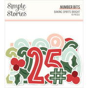 Simple Stories - Baking Spirits Bright - Bits & Pieces Numbers