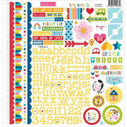 Bella Blvd - Tiny Tots 2.0 DooHickey 12x12 Sticker Sheet