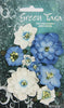 Green Tara - Fantasy Bloom Flower Pack - Bright Blue