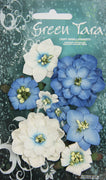 Green Tara - Fantasy Bloom Flower Pack - Bright Blue