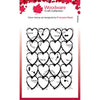 Creative Expressions Woodware  - Clear Stamp Set - Heart Background