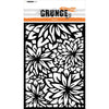 Studio Light Grunge 8.25"X5.82" Stencil - Flower Background
