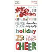 Simple Stories - Hearth & Holiday Foam Stickers 26/Pkg