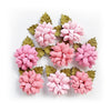 Little Birdie Julita Paper Flowers 8/Pkg - Celebrate Life
