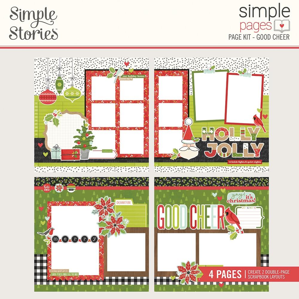Simple Stories -  Simple Pages Page Kit - Good Cheer