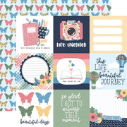 Echo Park - Our Story Matters Paper - 4"X4" Journaling Cards
