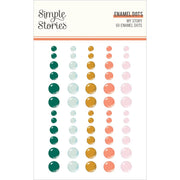Simple Stories - My Story Enamel Dots 60/Pkg