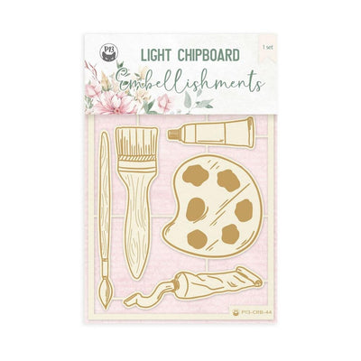 P13 Let Your Creativity Bloom Chipboard Embellishments 4