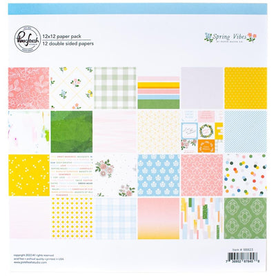 Pinkfresh - Spring Vibes 12x12 Paper Pack