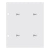 Simple Stories - Sn@p! Pocket Pages for 6x8 Binders - 3x4